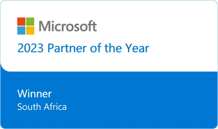 Microsoft 2023 Partner of the Year, Winner, South Africa